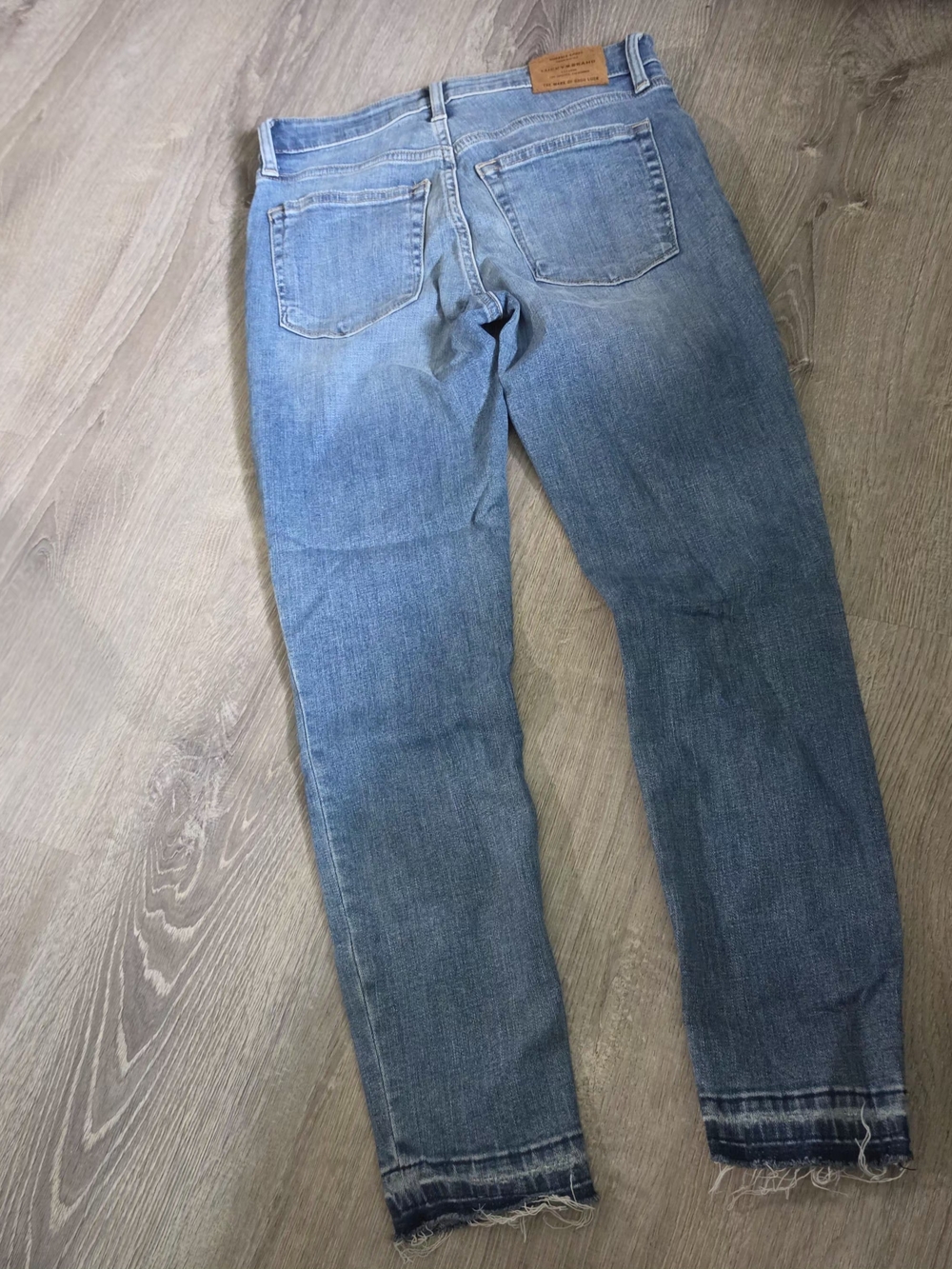 Lucky Multucolored Hem Minimalist Edgy Distressed 2/26